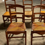 Chaise anciennes en paille