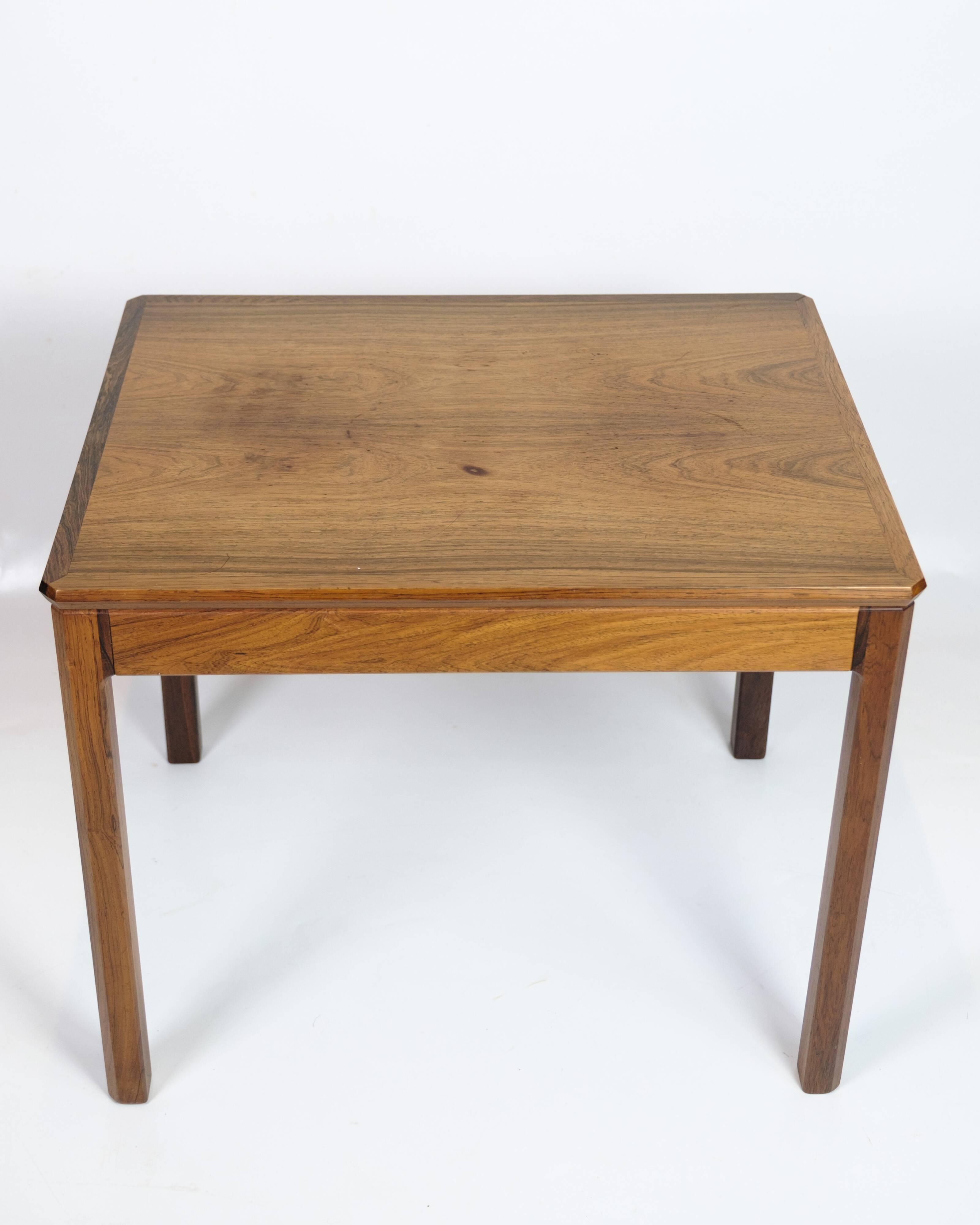 Table d'appoint en palissandre, Danemark années 1960
