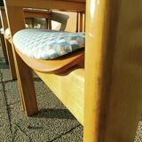 6 Scandinavian wooden chairs