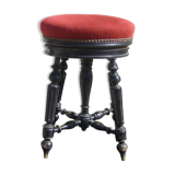 Tabouret de piano ancien, époque Napoléon III