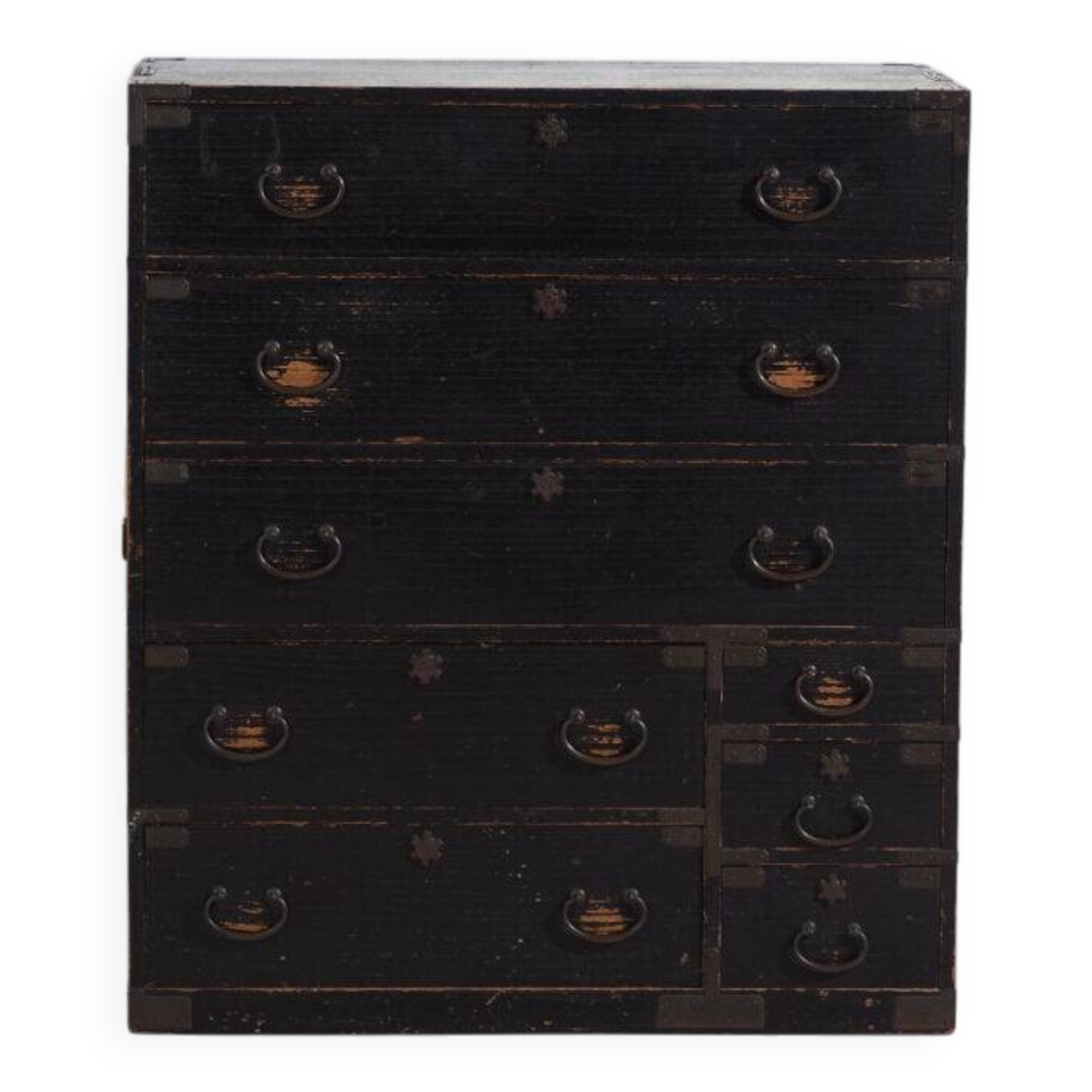 Antique Japanese commode Isho-Dansu in paulownia – Meiji/Taishō period – circa 1890-1920