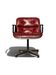 Charles Pollock Executive Chair for Knoll, burgundy leather