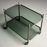 French coffee table metal mid 20th century