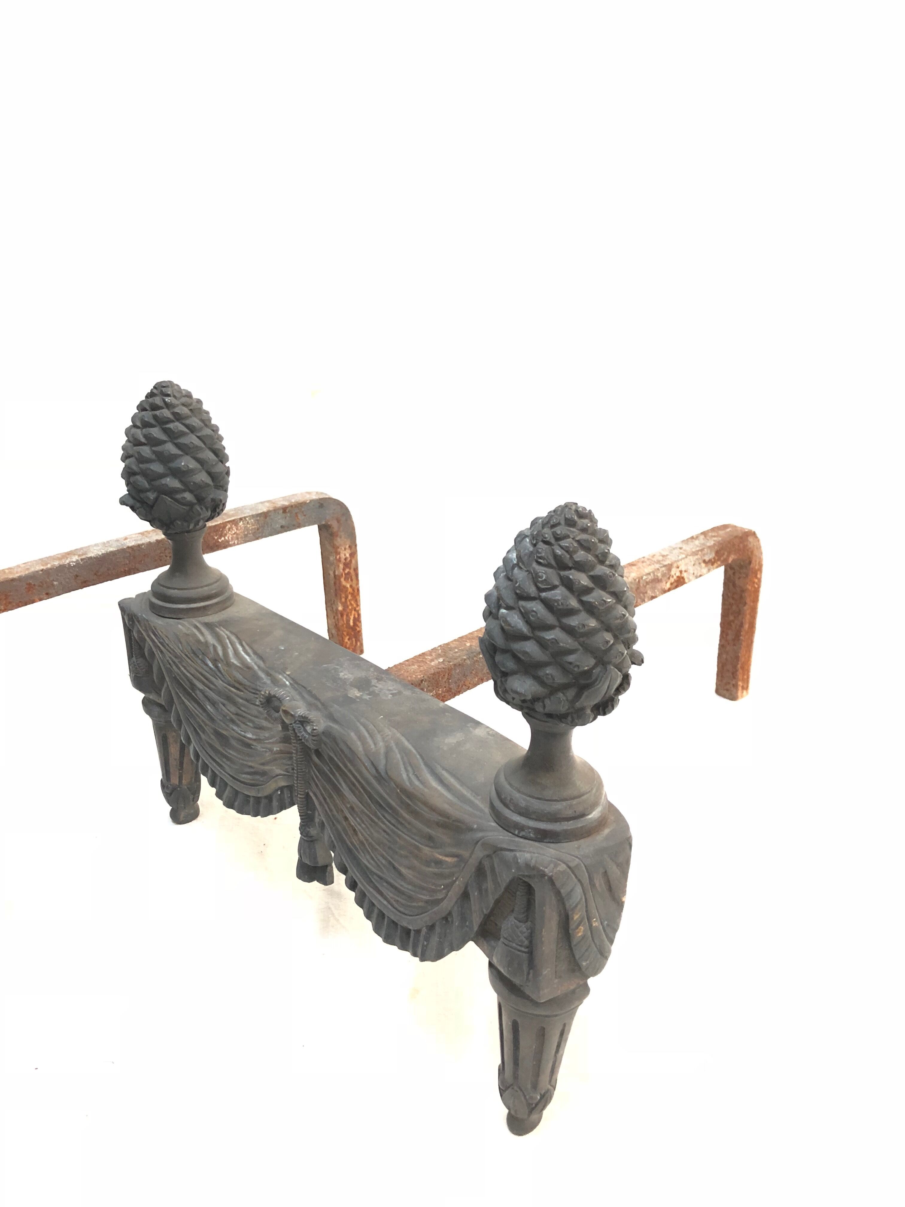 Chimney chenets