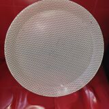 Perforated sheet metal tray by Mathieu Mategot
