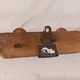 Wall coat rack 6 wooden hooks 1900s