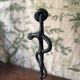 Bronze sculpture by Christian Jaccard: "Caduceus" – limited edition
