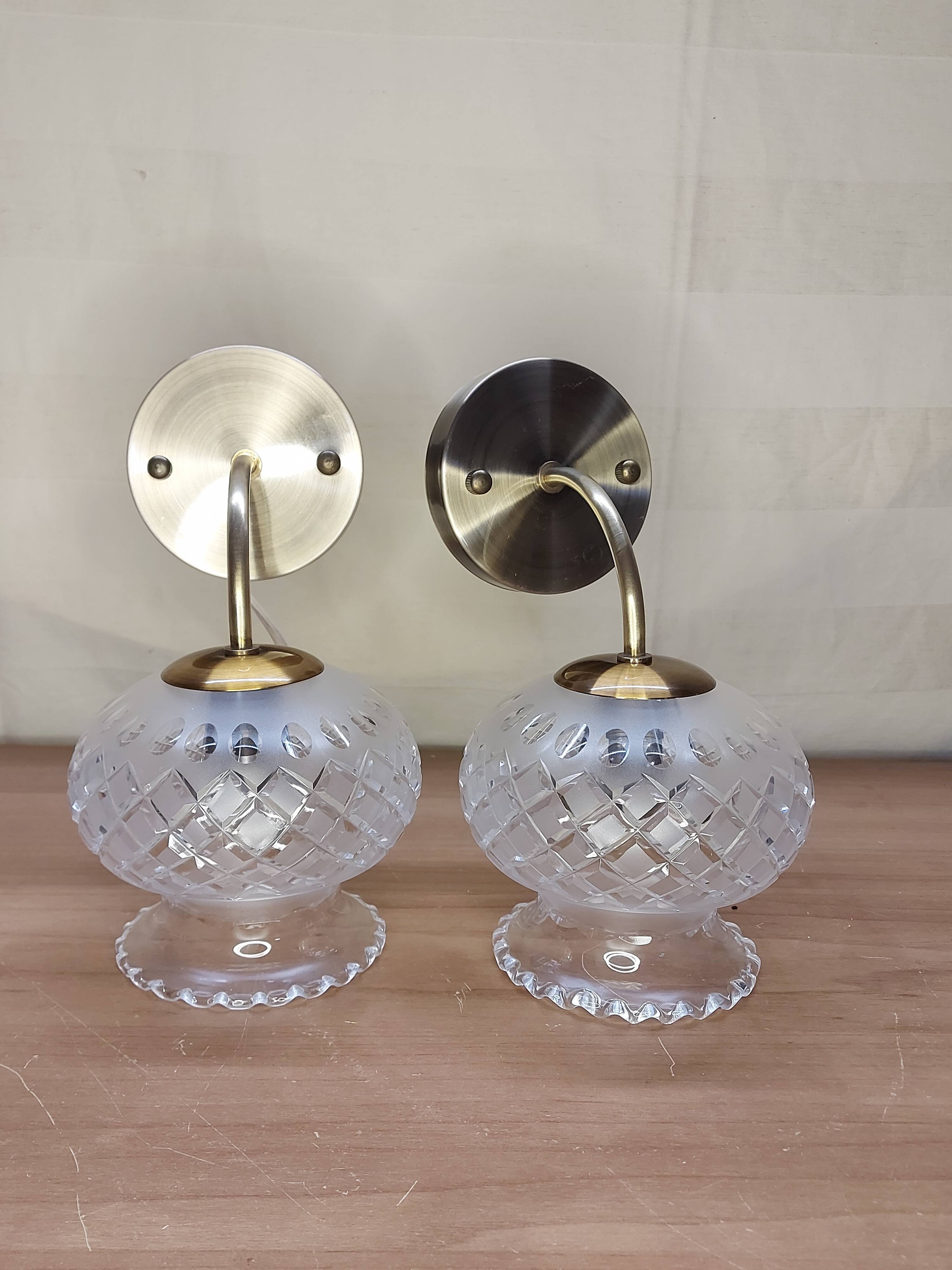 Pair of ArtDéco wall lamps