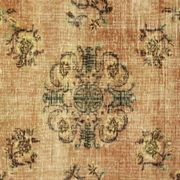 One-of-a-kind turkish handwoven vintage rug - rustic vintage charm 291x 177 cm