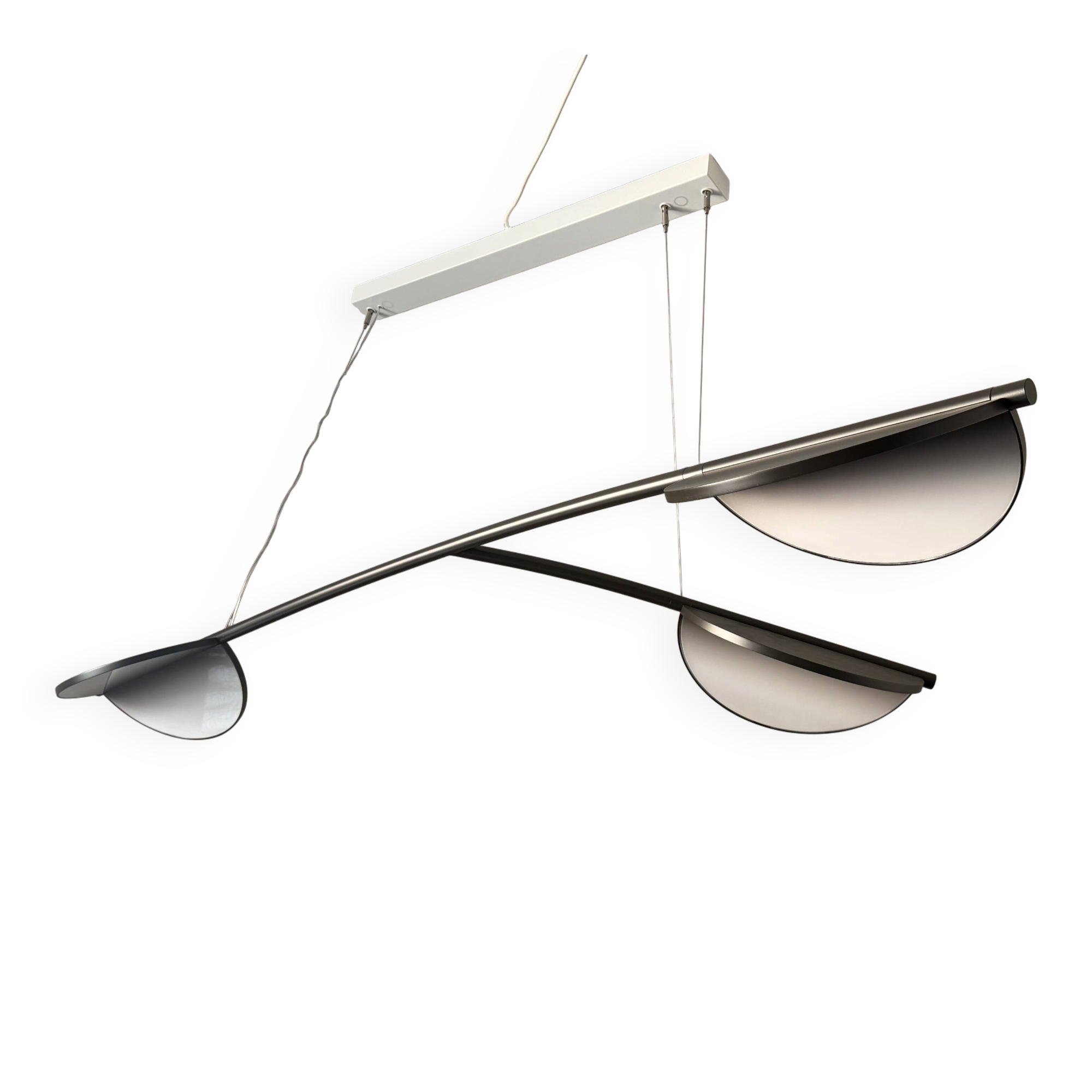 Flos Almendra Organic S3 Y Long anthracite