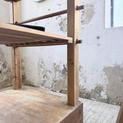 Bibliothèque étagère de métier 1950 démontable