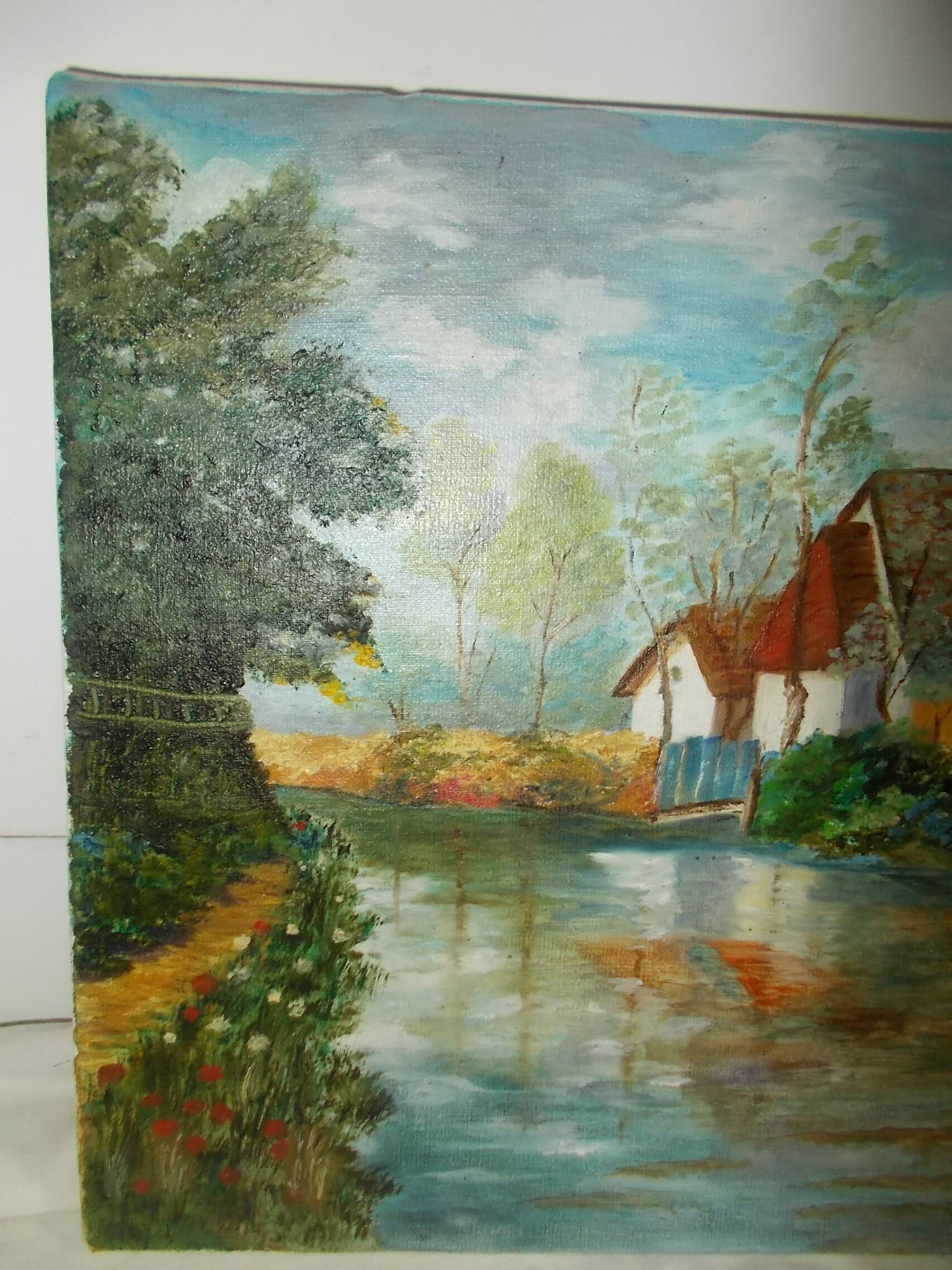 Oil painting on canvas