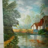 Oil painting on canvas