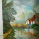 Oil painting on canvas