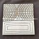 2 Roger Capron tiles – Geometric vintage ceramic
