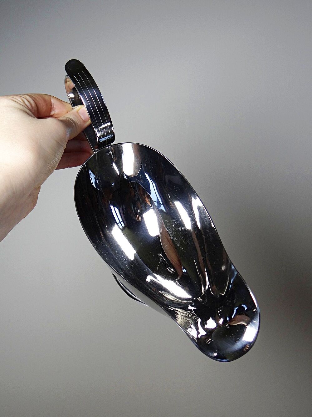 Rémy Letang stainless steel sauce boat 18/10 vintage 1970s-1980s