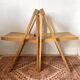 Chaises pliantes design en bois de hêtre