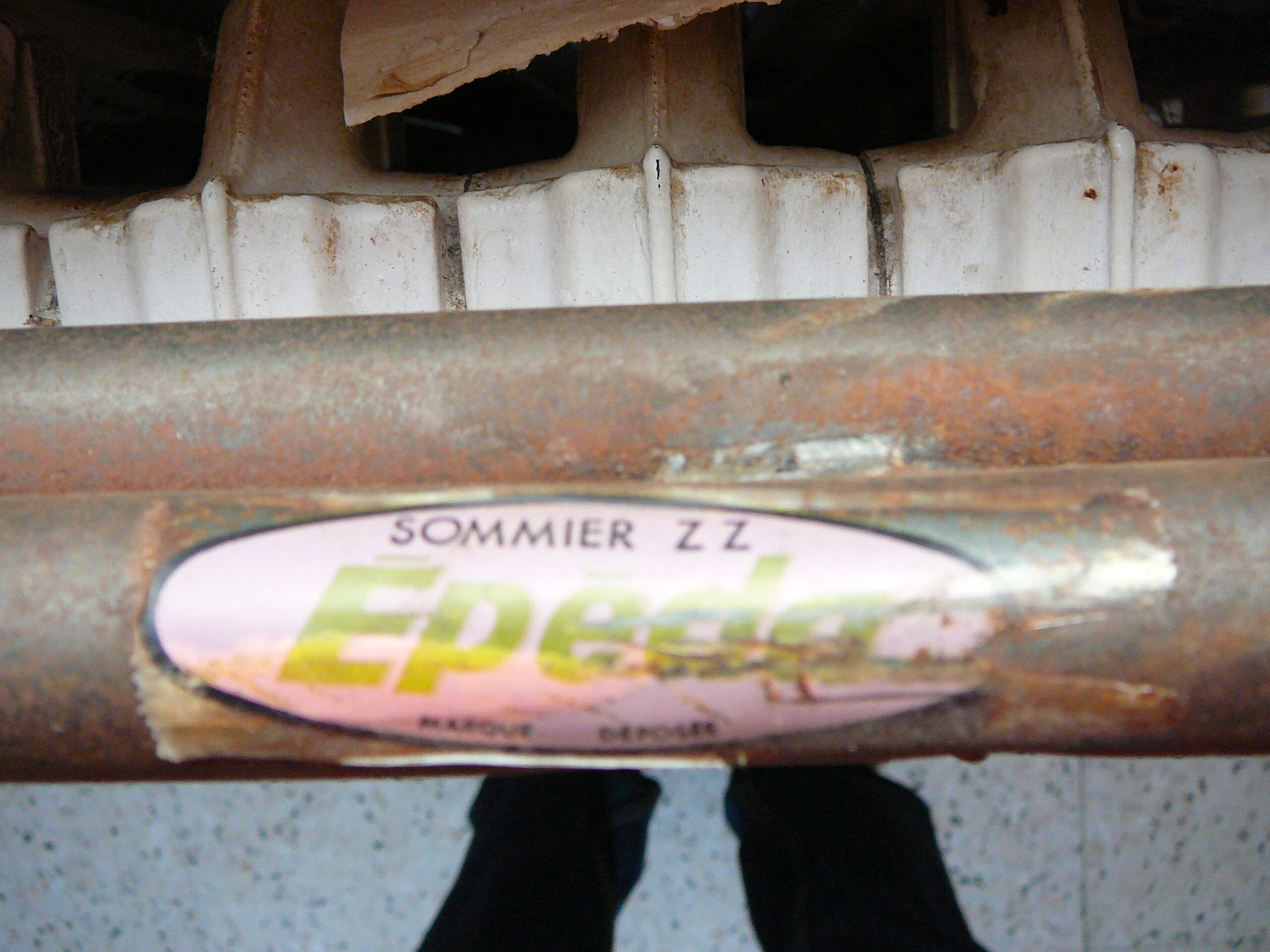 1 place bed vintage scandinavian, 60s