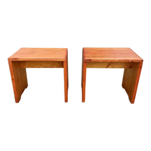 Paire de tabourets 1960