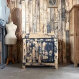 English pine chest of drawers