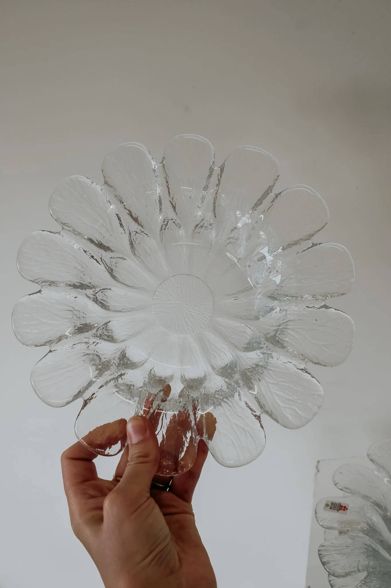 Holmegaard glass bowls "Flower" by Sidse Werner — set of 8