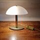 Vintage Italian table lamp, frosted glass