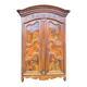 Large gendarme hat cabinet in walnut from the louis period