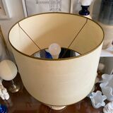 Lampe de table en travertin