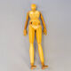 Live-size articulated wooden artist model mannequin