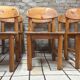 Set of 6 Rainer Daumiller chairs in solid pine – 1970s