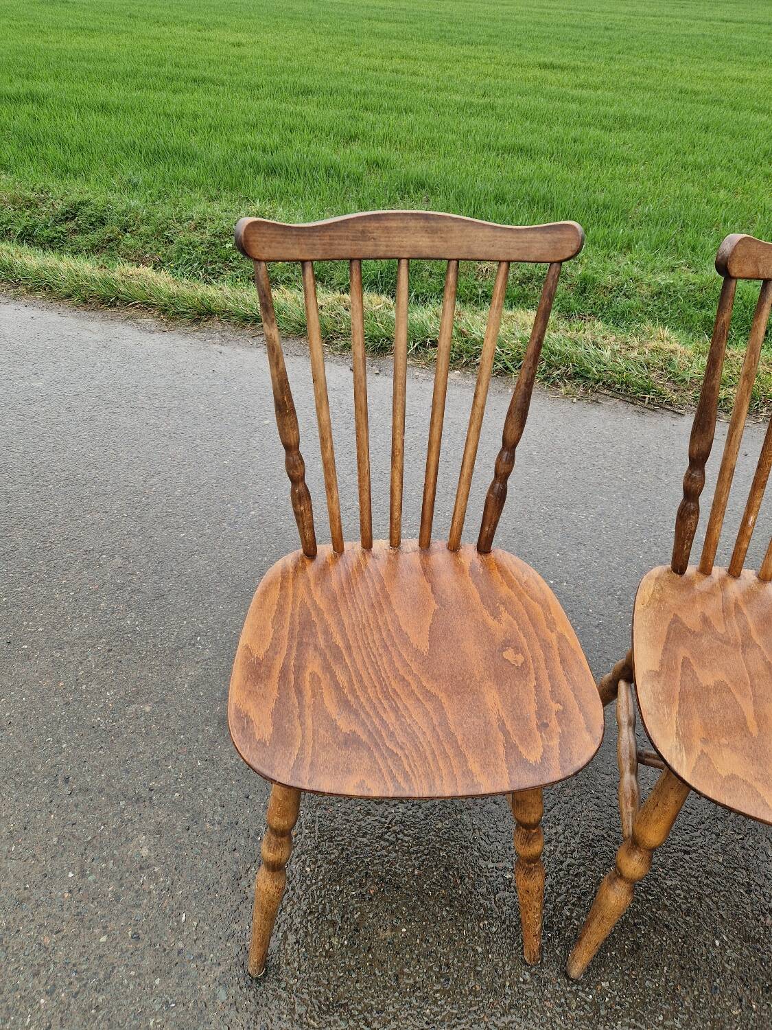 Set of 5 Baumann bistro chairs model Tacoma.