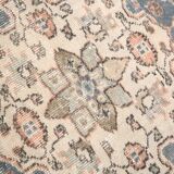 3x10 Rug For Hallway Pale Red Oriental Vintage Runner Rug 91x315Cm