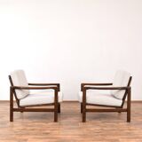 Mid-Century Lounge Chairs by Z. Bączyk, 1960s, Set of 2