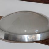 Applique, plafonnier en verre holophane XXL