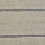 Tapis Kilim beige et noir