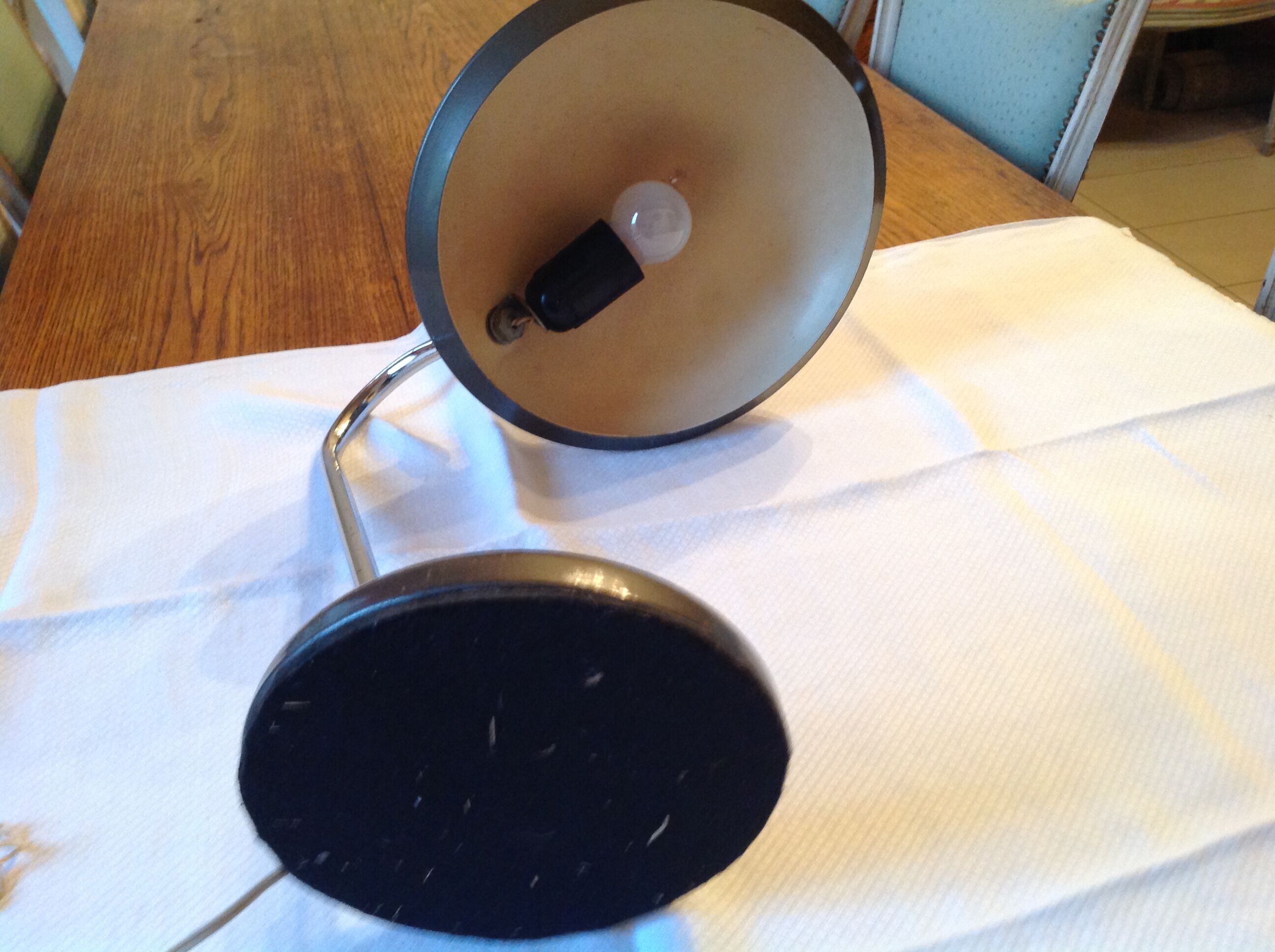 Lampe de bureau vintage orientable années 70