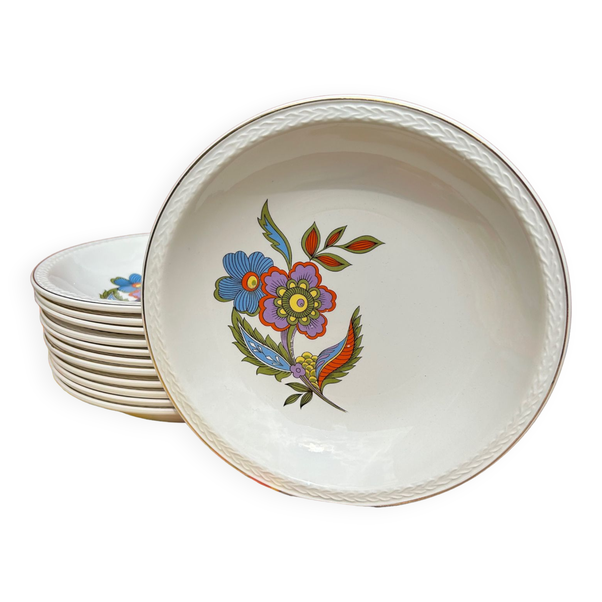 12 hollow plates digoin eliane