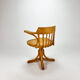 Bentwood desk chair By Zpm radomsko, 1950s