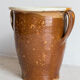 Marbled Italian Ceramic Vase XIX Century
