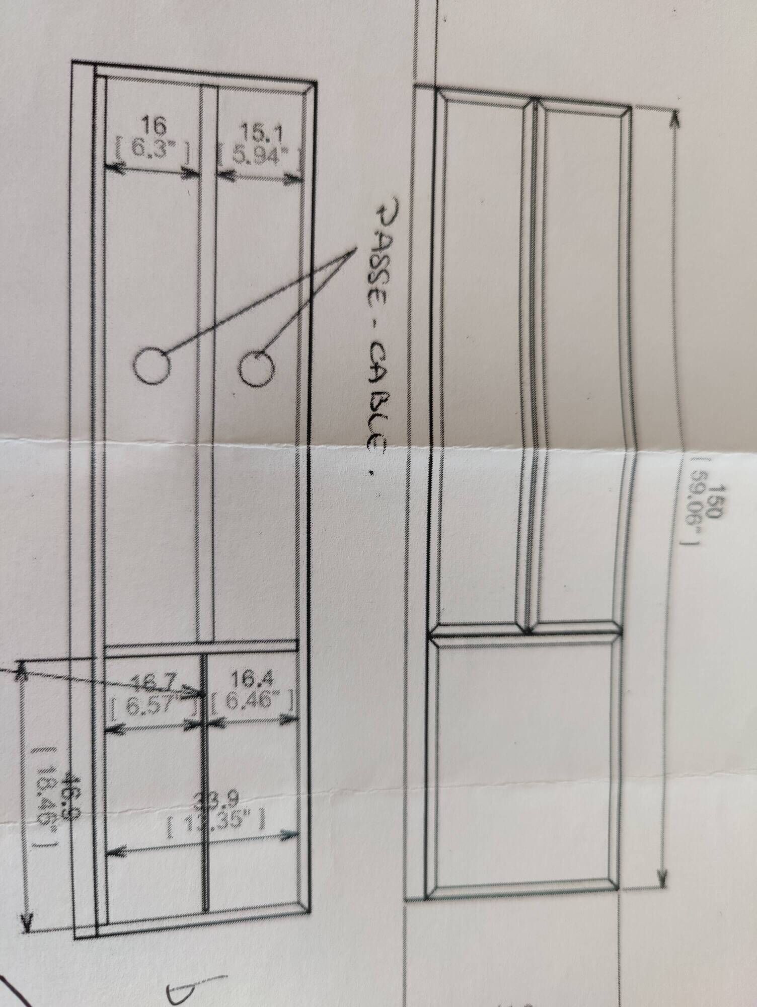 TV cabinet