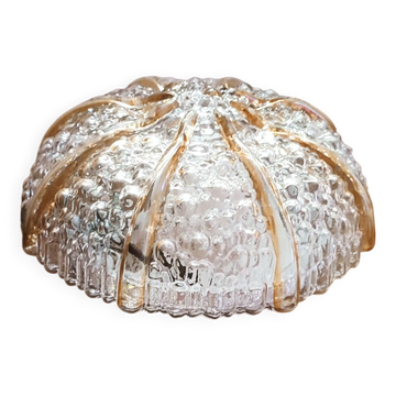 Bubble pattern glass ceiling light