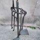 Fireplace servant / complete wrought iron valet "ardufe"