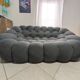 Bubble 2-seater sofa by Sacha Lakic for Roche Bobois – 3D Grey fabric