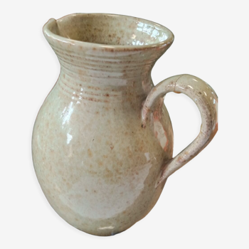 Stoneware pitcher