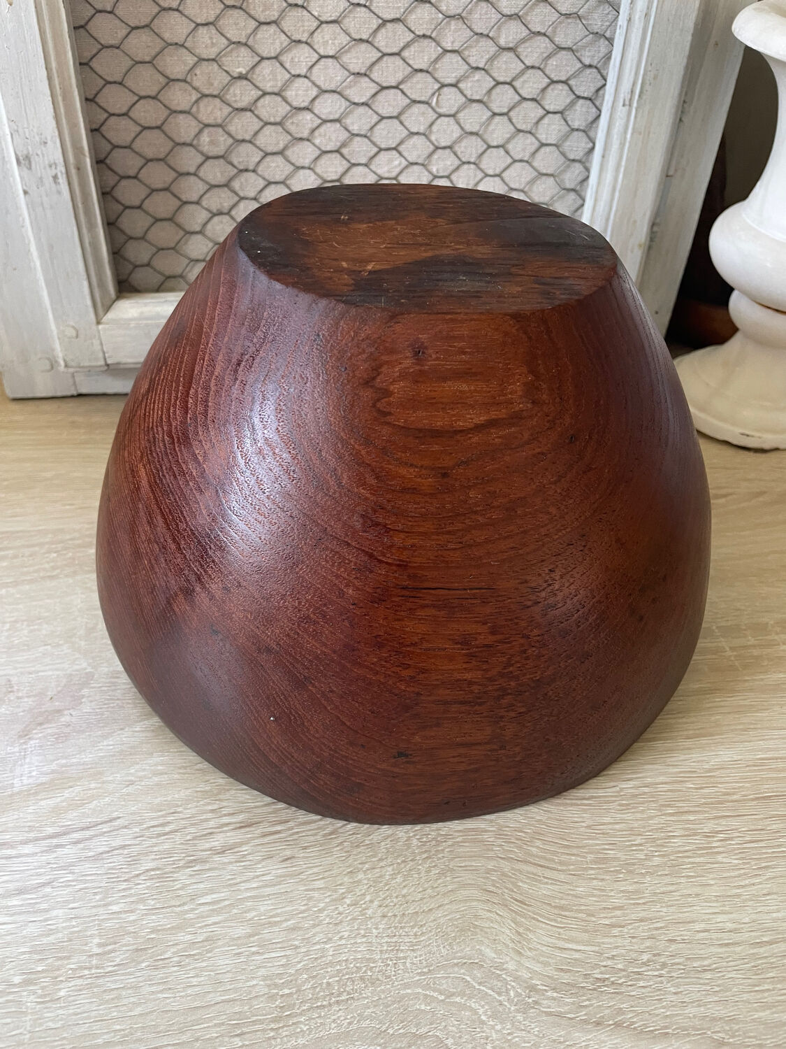Vintage teak bowl 3l.