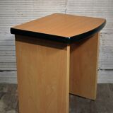 Paire de tables de chevet formica années 80