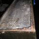 Furniture old metal riveted 30 drawers valve strafor