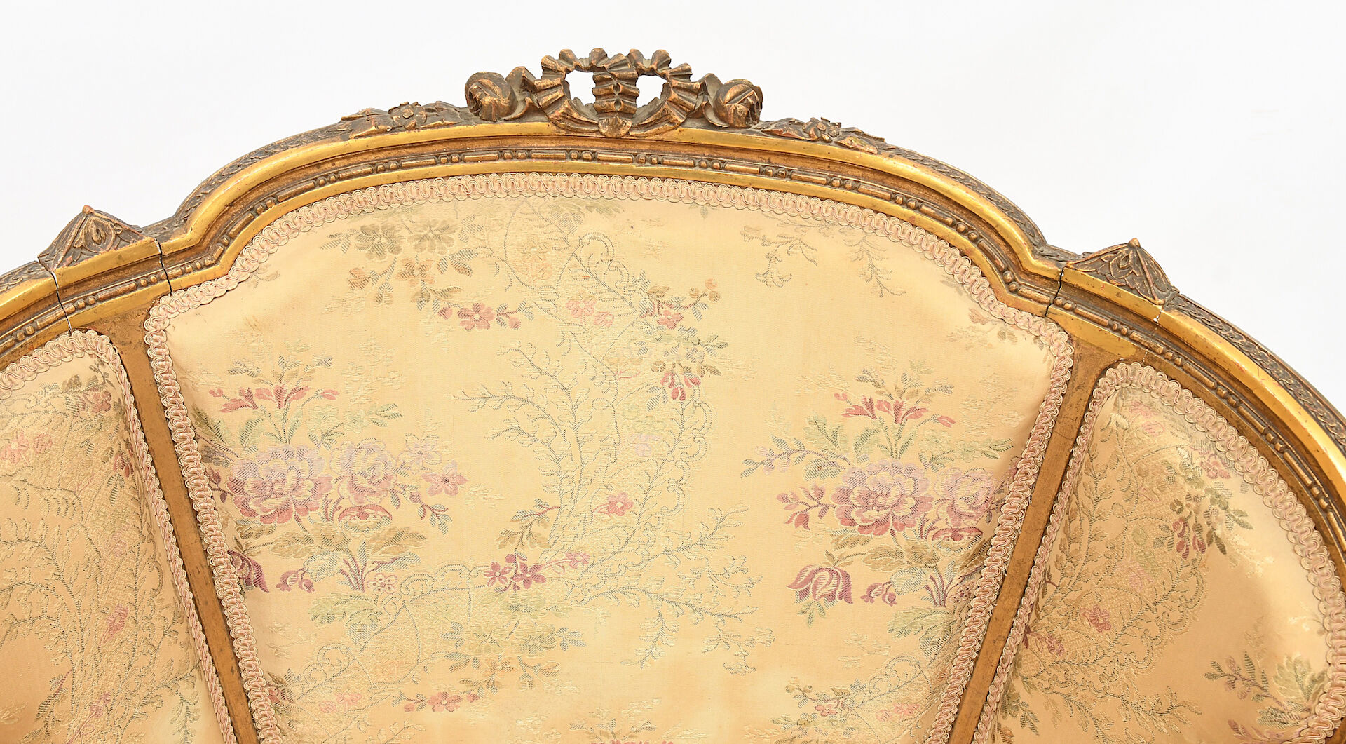 Pair of Louis XVI eared shepherdess armchairs