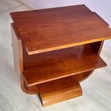 Table basse en acajou d'époque Art Déco