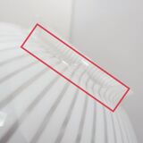 Table lamp from the Tessuti series for Venini, Murano 1970s - Ø 40cm